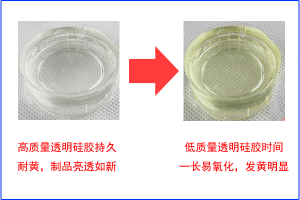高透硅膠制品發(fā)黃，你可接受？